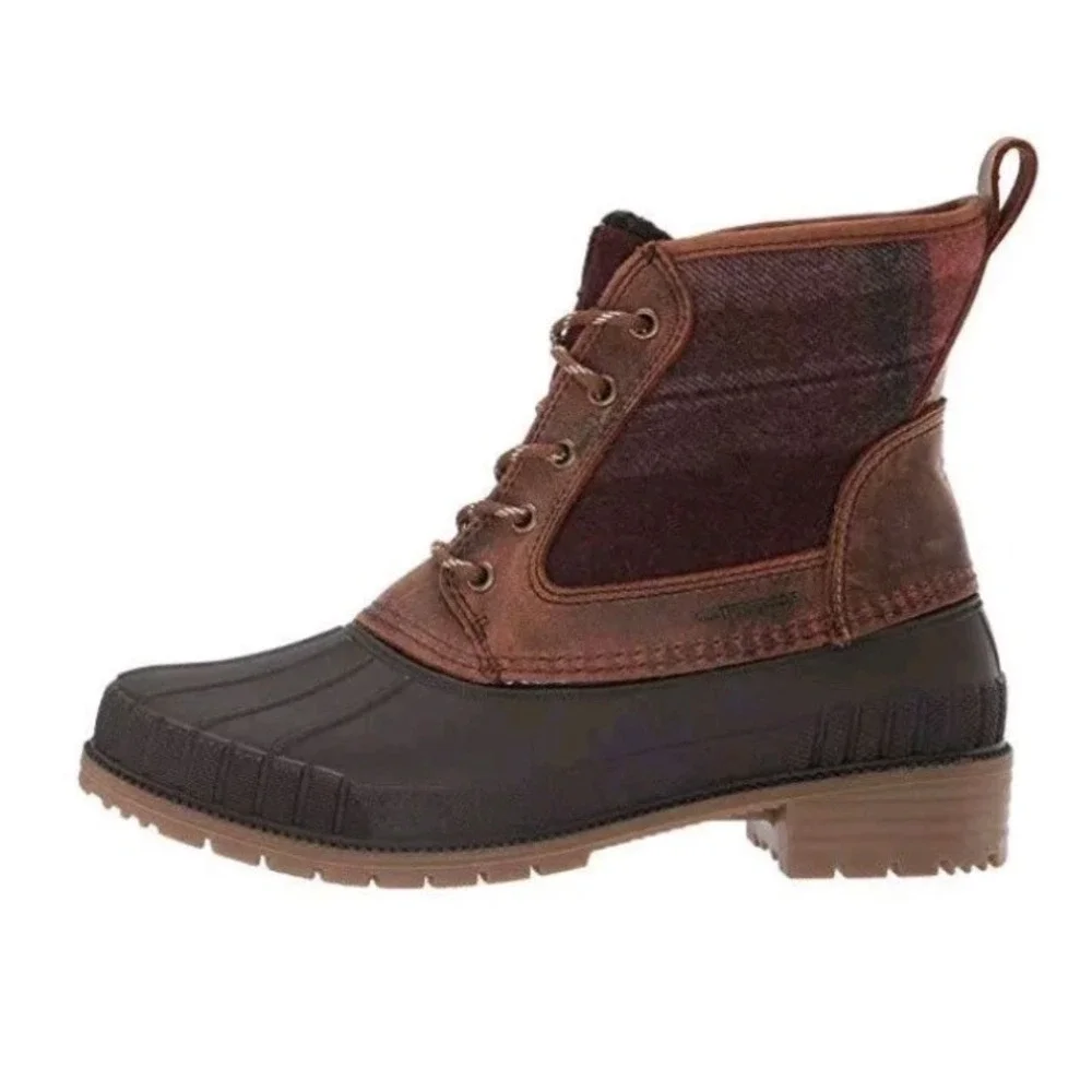 Kamik Women's Sienna Mid Waterproof Winter Snow Boot Dark Brown NEW Sz 9